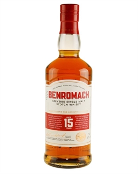 Benromach 15 år Single Speyside Malt Whisky 70 cl 43%